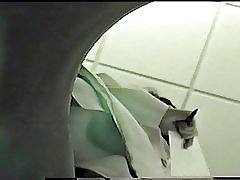 사무실 동료 스타킹 upskirt 4