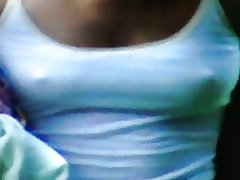 Braless milf pokies